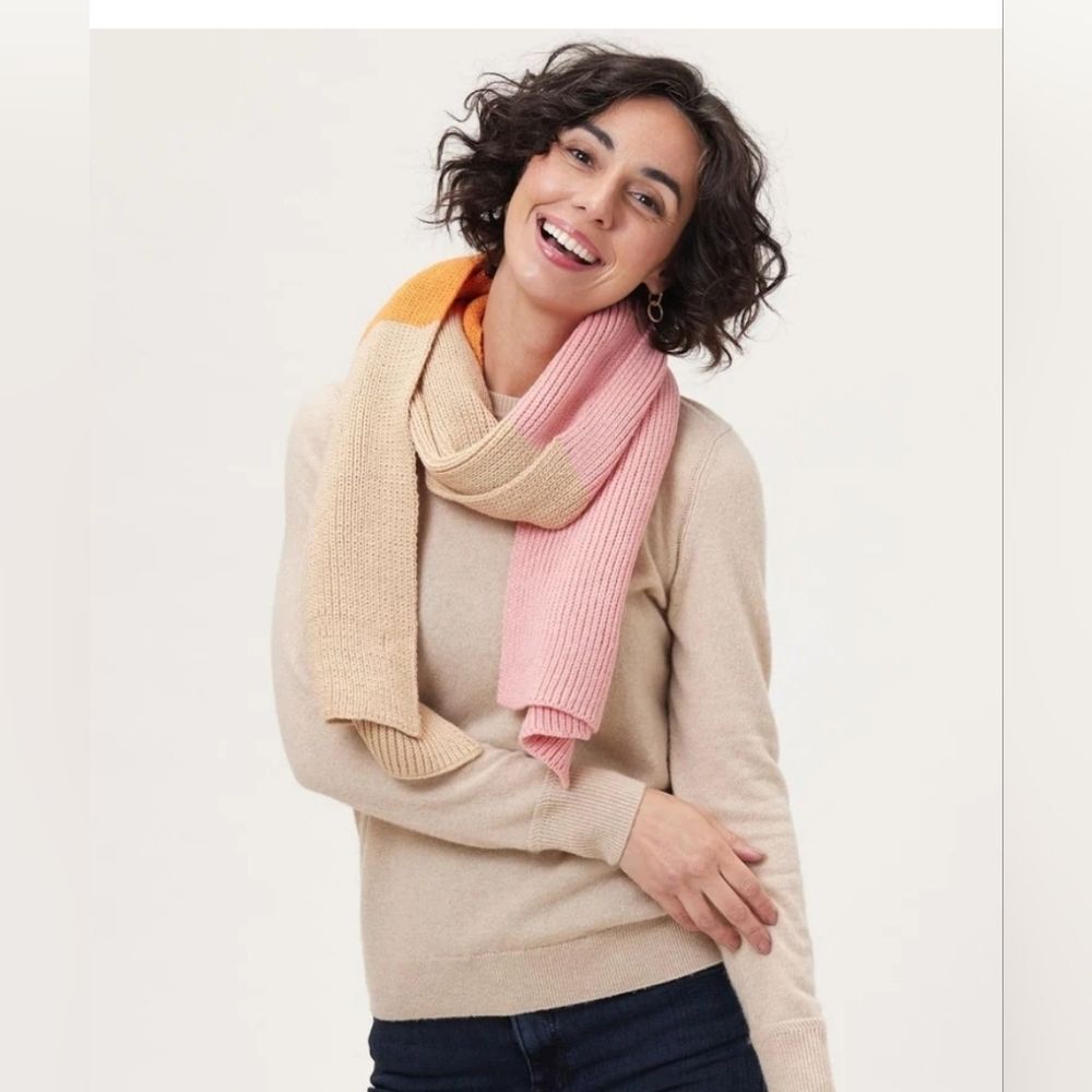 Colorful Knit Scarf